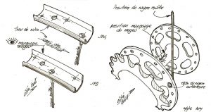 Rayon De Roue Maître WM UCP 269 - Dimension 10-19/32, Calibre 14g, Pour Réparation De Roues