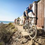 Dans la Gravel Roc Race 2017 avec Laurent