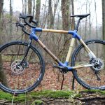 Un cadre en bambou fait maison Bike Café