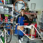 La bicyclette de Graham, l’atelier créatif pour vélo urbain et vintage Mélanie de La Bicyclette de Graham