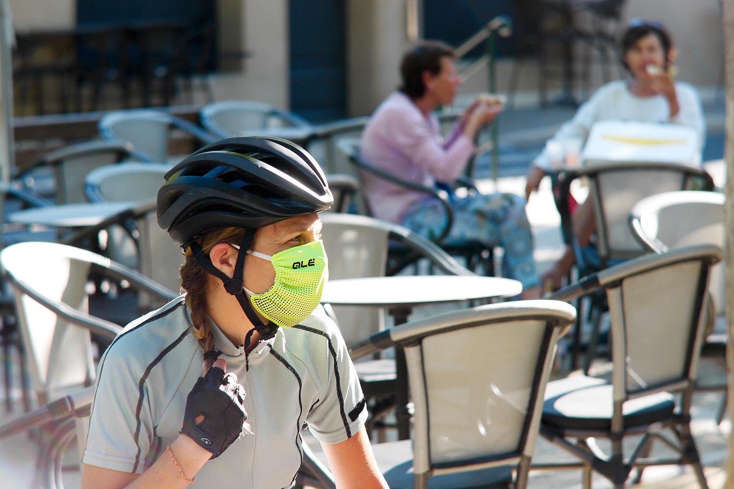 Les masques anti-covid de Alé Cycling