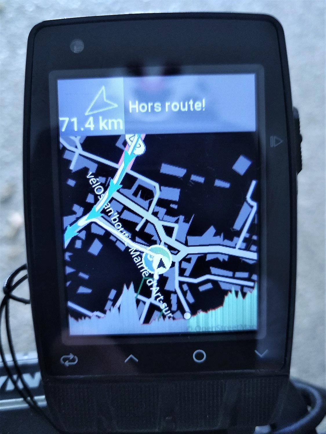 Compteur GPS STAGES M50 