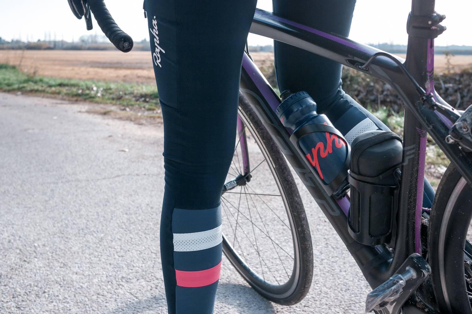 Women’s Cargo Winter Tights With Pad cycling apparel