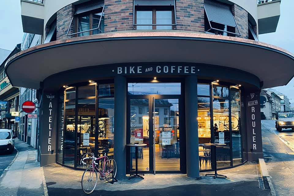 Tête de Course : un bike café suisse bien sympathique