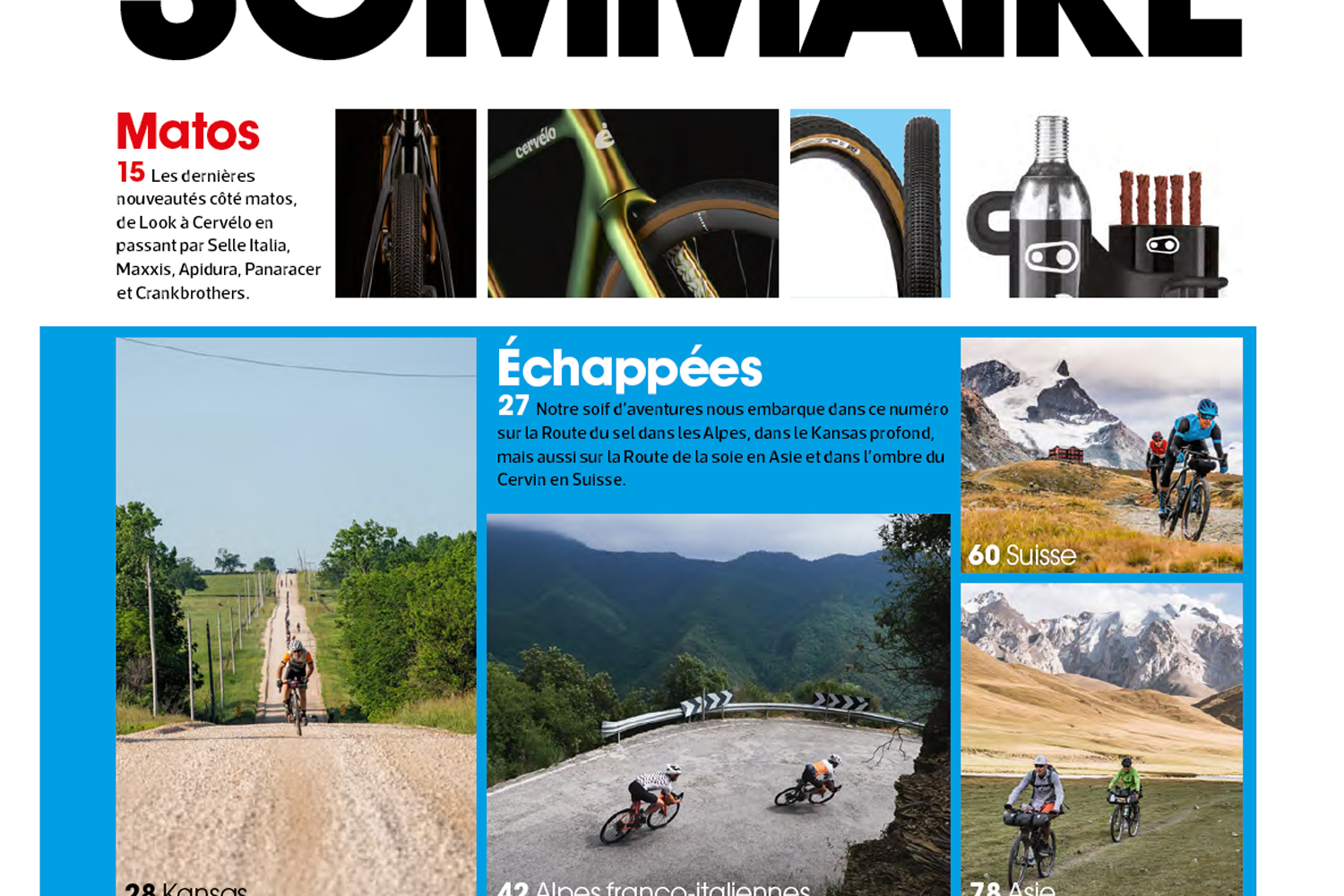 Cyclist France Hors-Série Gravel #01 screen capture magazine review