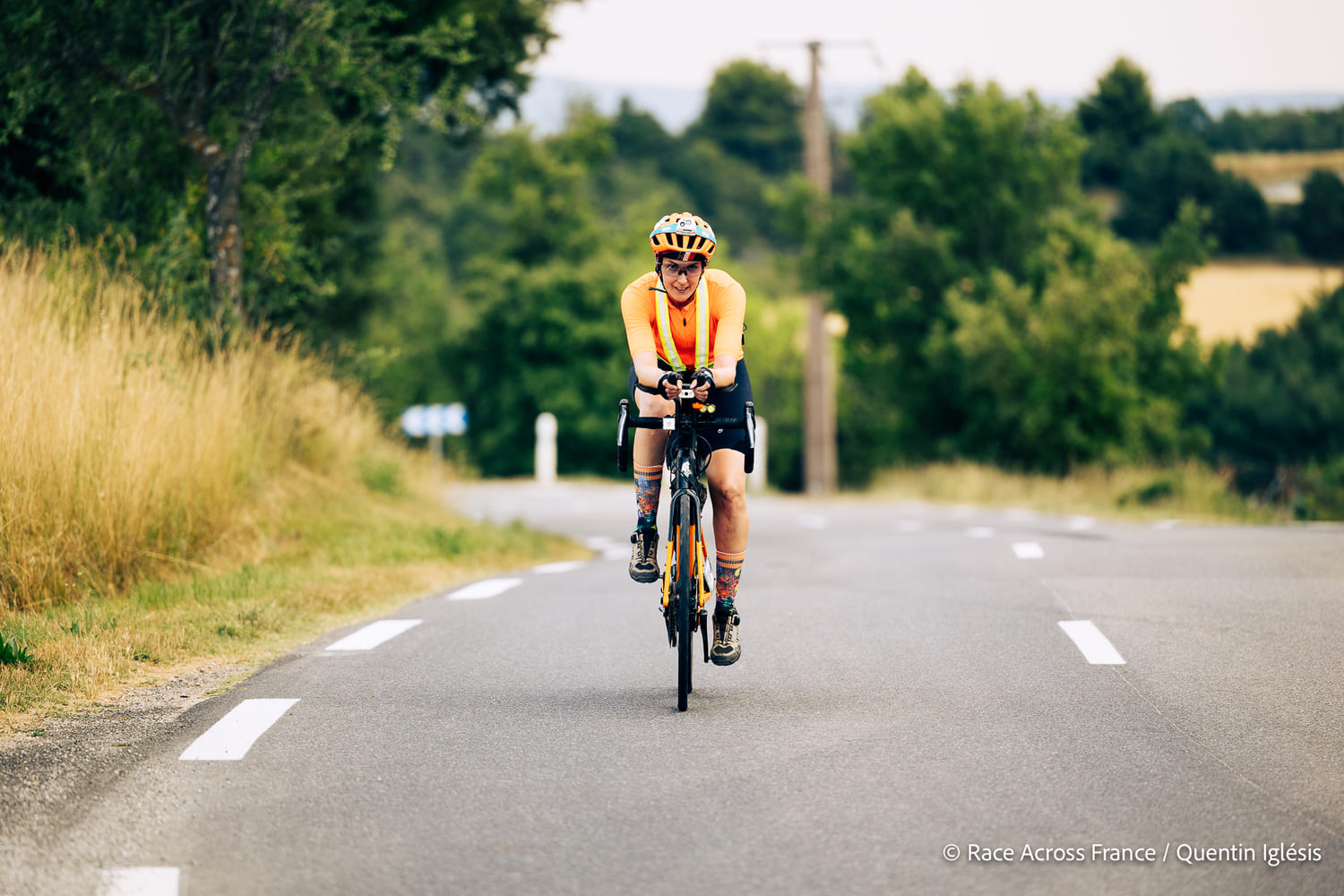 Race Across France RAF ultra-cycling route Patrick Gilles