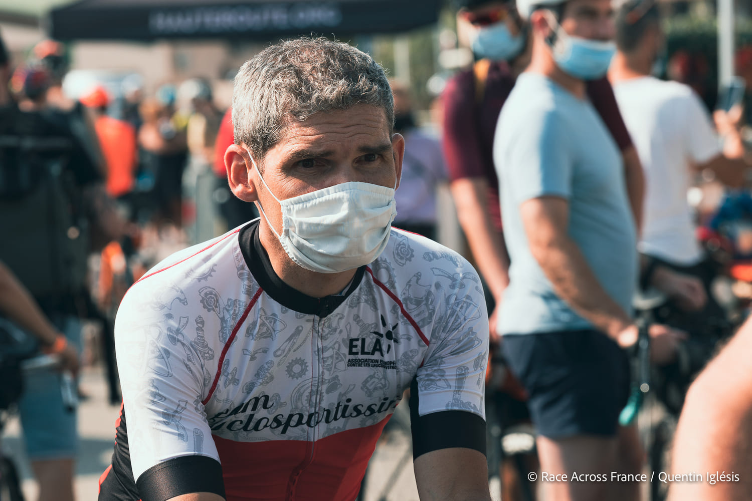 Race Across France RAF ultra-cycling route Patrick Gilles
