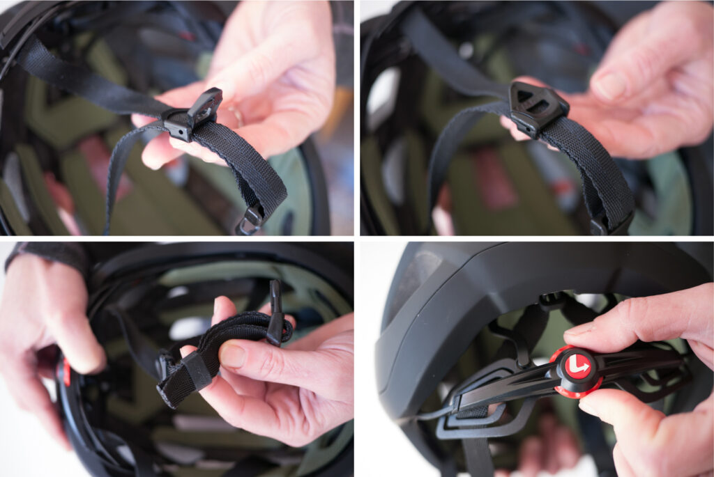 Limar gravel cycling adventure Air Stratos Helmet bikepacking straps ajustements settings fitting