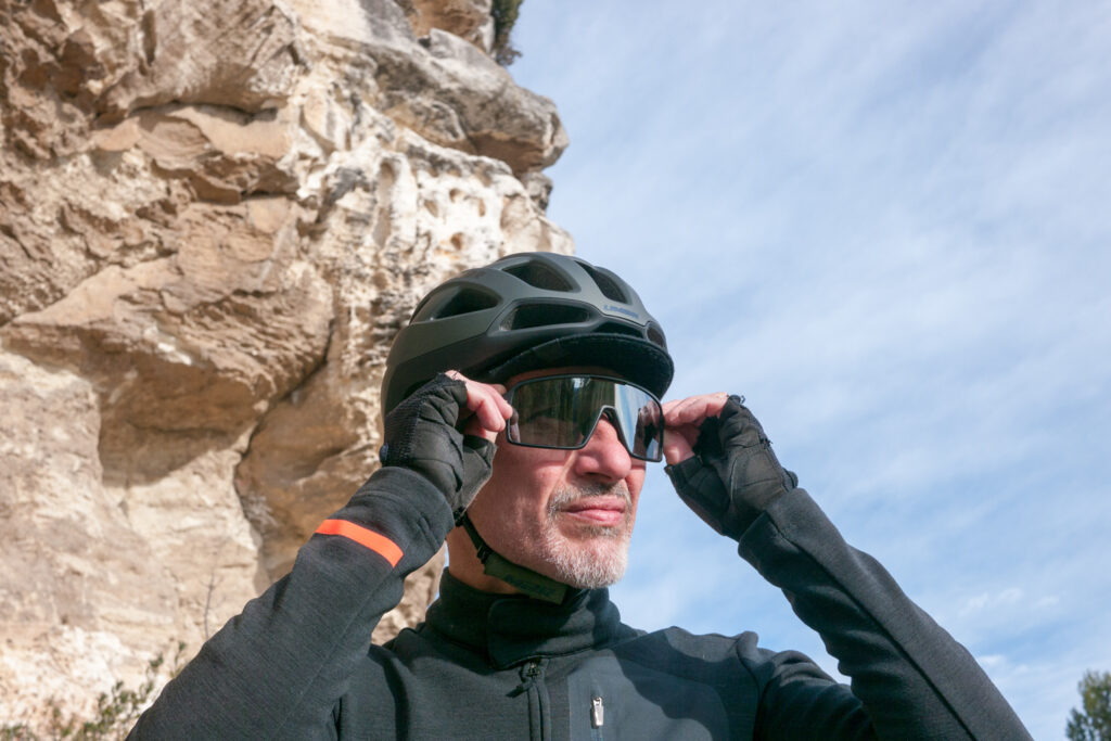 Limar Argo Sunglasses gravel cycling eyewear Air Stratos Helmet gravel adventure bikepacking
