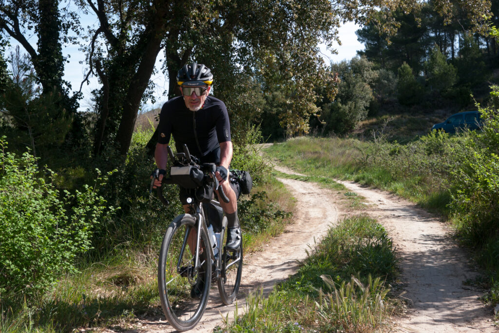 Chiru Kunlun Titanium fork endurance allroad enduroad bike bikepacking gravel riding Alpilles
