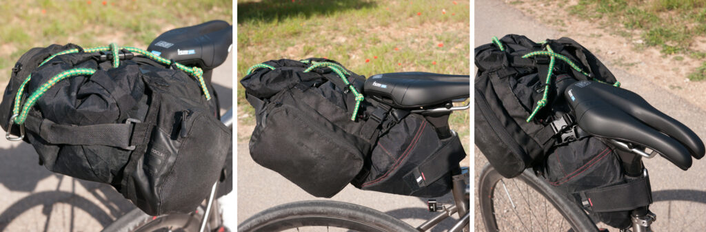 Chiru Kunlun Titanium fork endurance allroad enduroad bike bikepacking seatpost bag