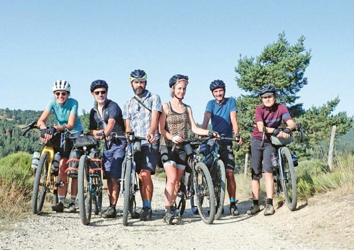 Aventure à vélo photo Dan de Rosilles