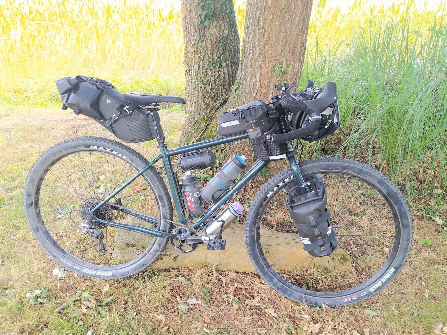 Sacoche de vélo, sac de cadre avant de vélo à coque rigide en EVA étanche  pour