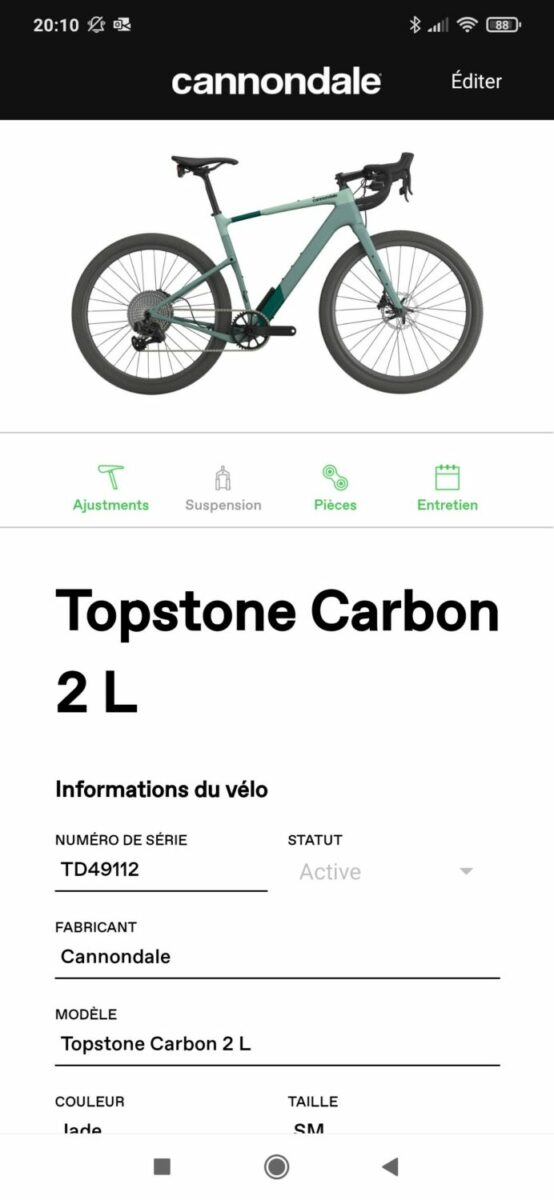Topstone Carbon Cannondale