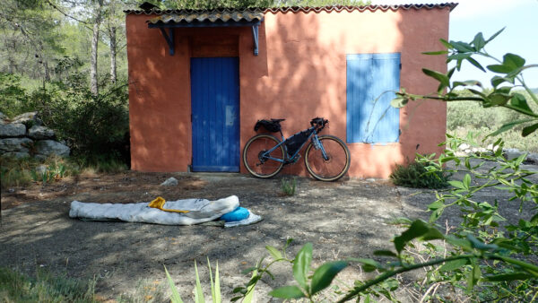 bivouac nightcamp bikepacking sleeping bag Sea to Summit
