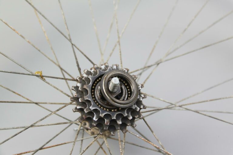 MOYEU ARRIÈRE ATOM VÉLO COURSE ANCIEN VINTAGE BICYCLE REAR HUB