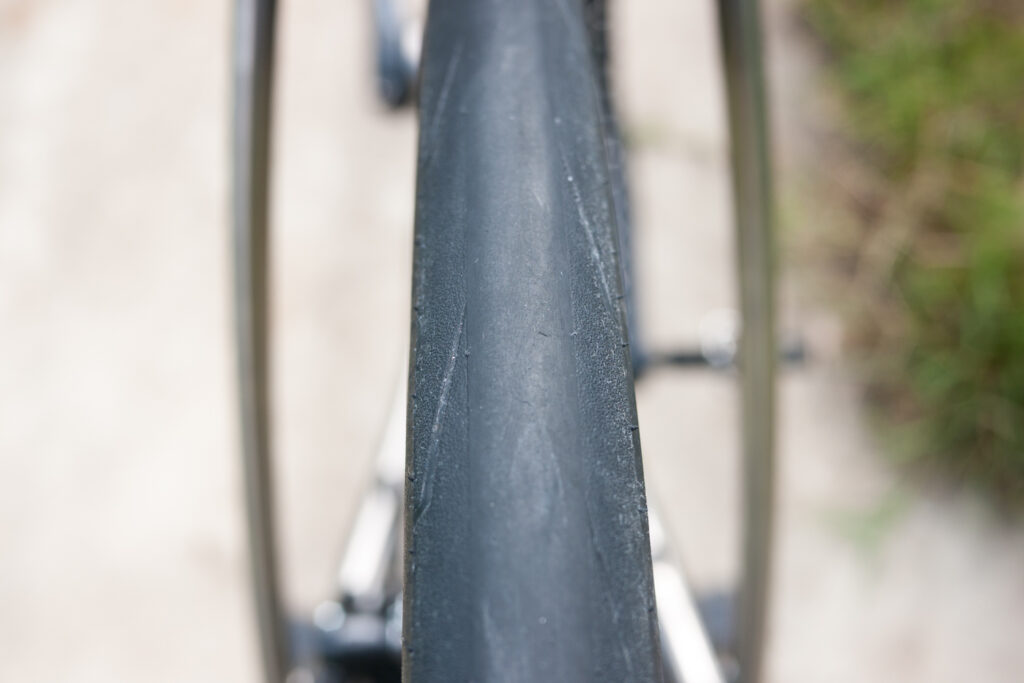 Goodyear bike Eagle F1 700X32c road cycling tyre tire wear 1800km