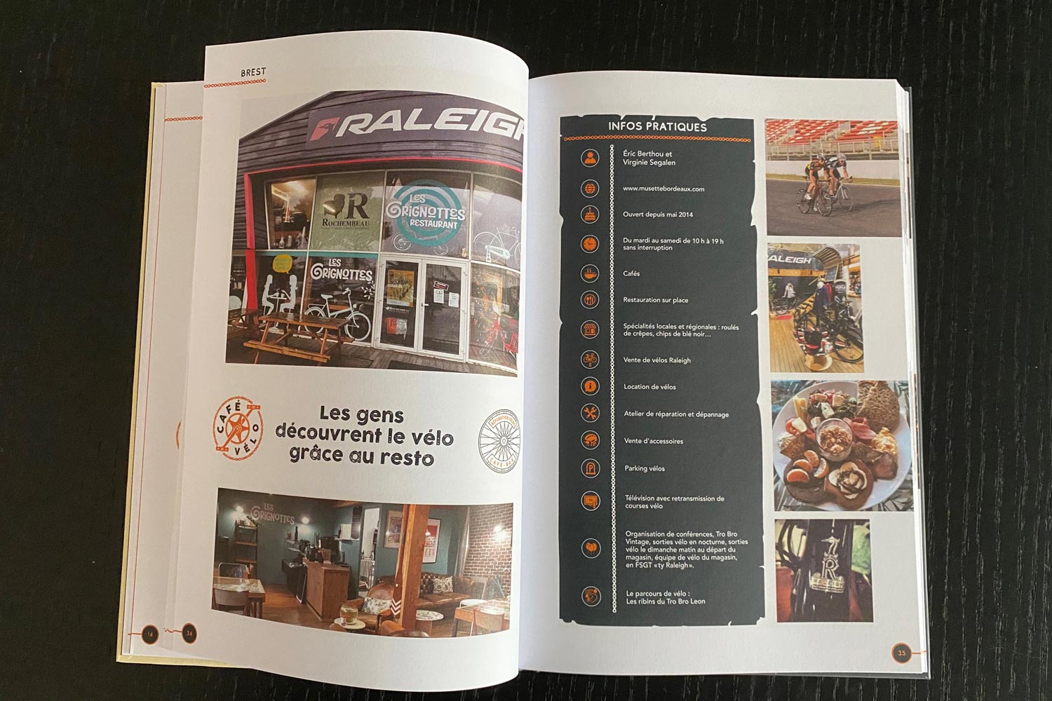 Guide des Cafés-Vélos