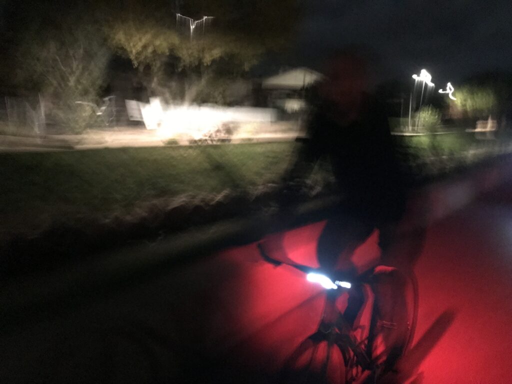 night cycling rear and front usb light