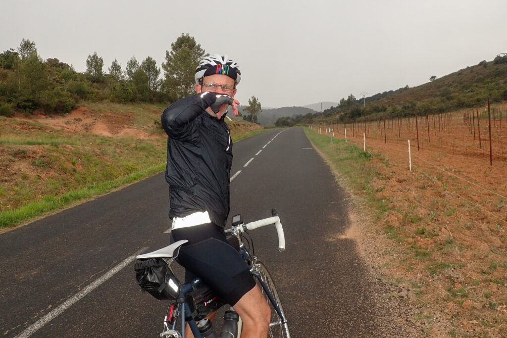 Q36.5 rain jacket adventure cycling road