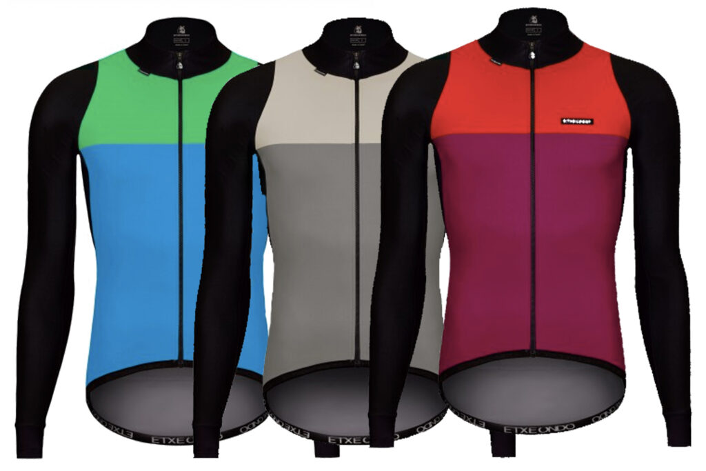 Etxeondo 76 jacket Gore-Tex Infinium Windstopper cycling apparel road cycling gravel endurance colors range