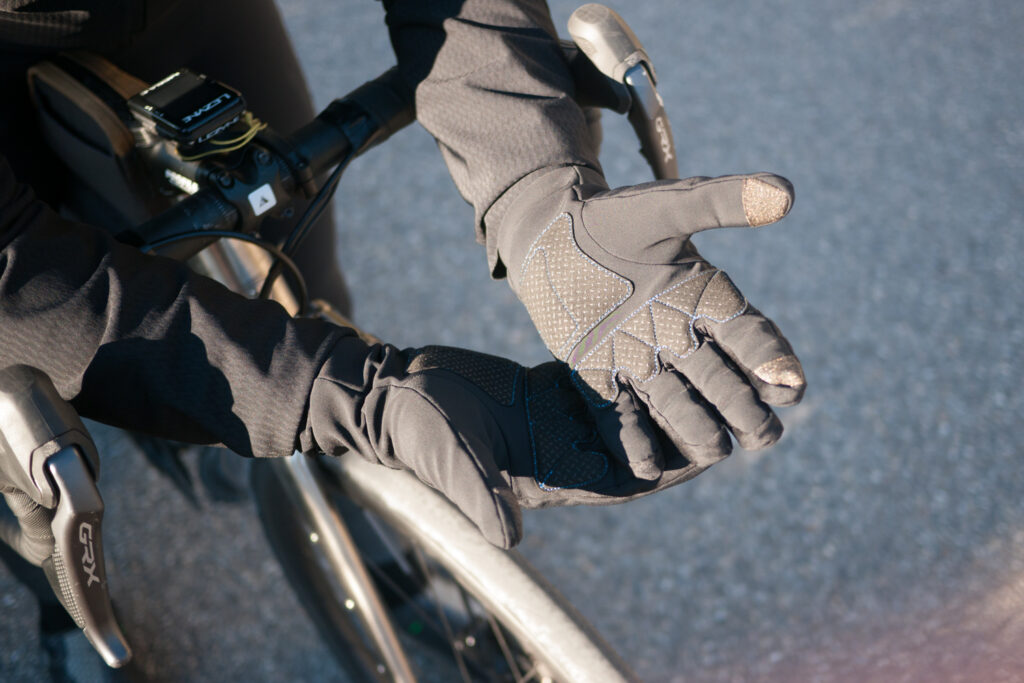 Assos Of Switzerland, Equipe R Habu Winter Jacket S9 road cycling apparel Winter Gloves Evo touchscreen