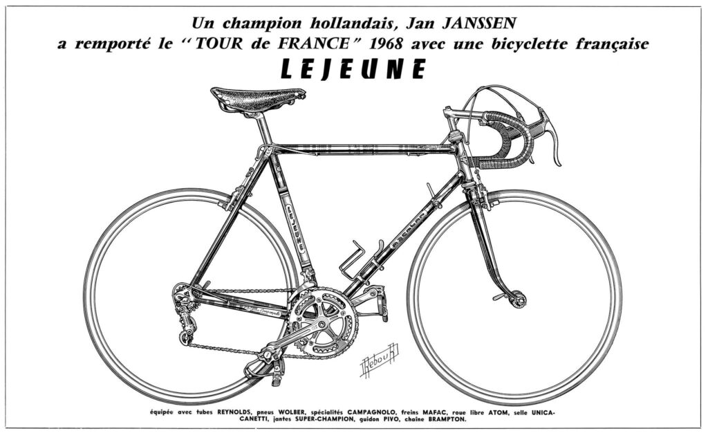 Vélo Bernard Carré - Lejeune de Jan Janssen