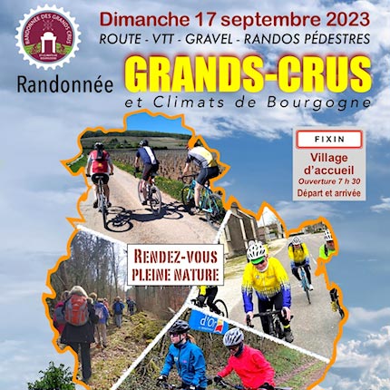 Randonnée des Grands Crus et Climats de Bourgogne