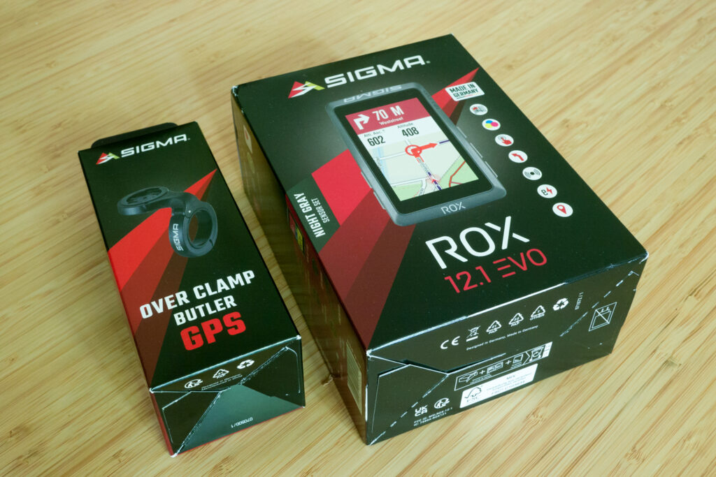 Sigma Sport Rox 12.1 Evo GPS Cycling computer device unit boxed