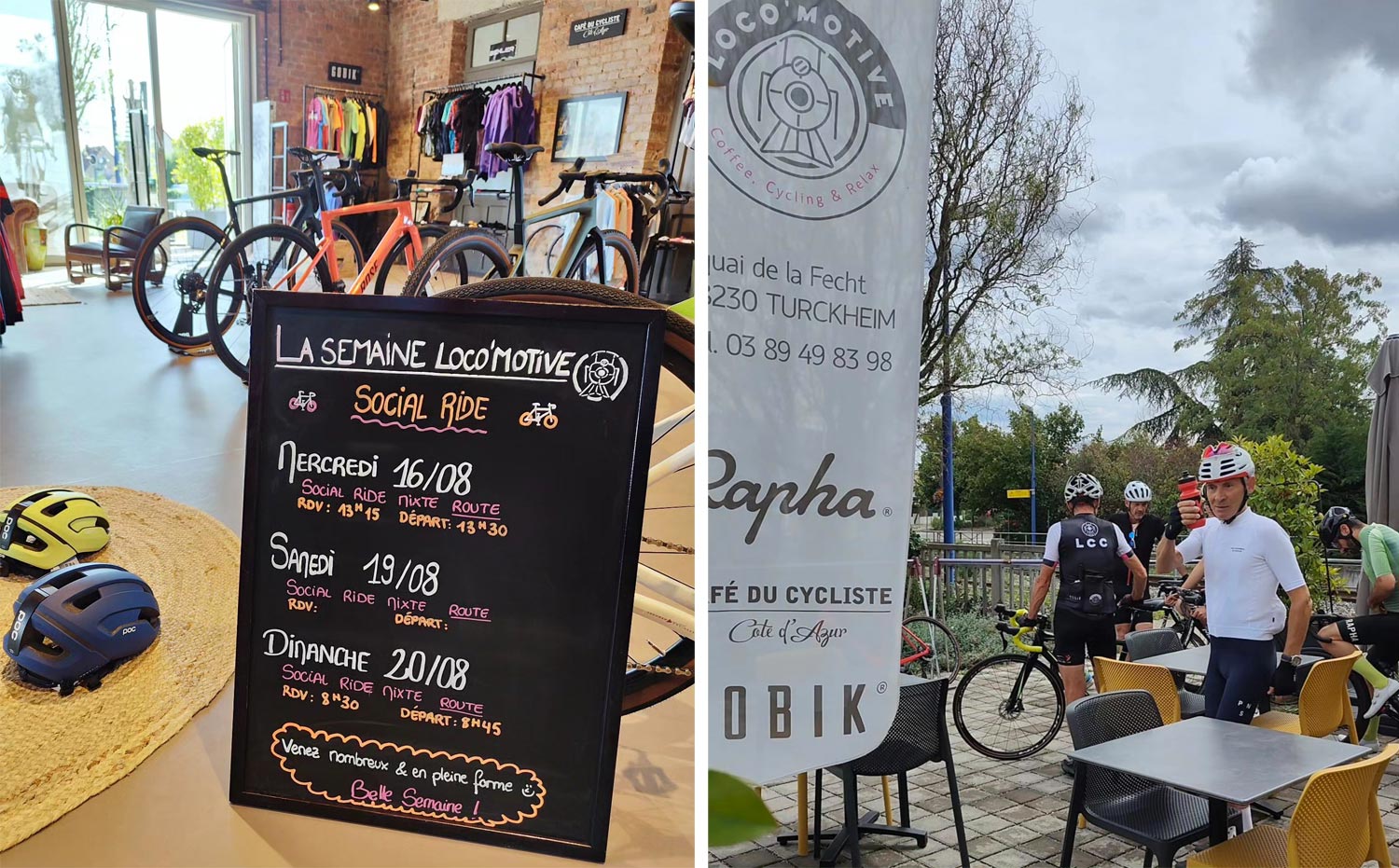 Bike Café Loco'motiv à Turckheim