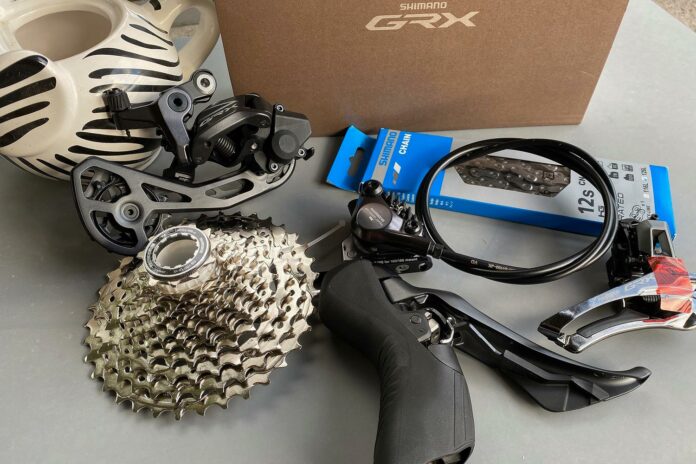 12 vitesses avec le nouveau GRX mécanique de Shimano