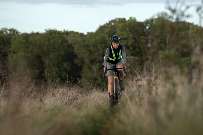 Jeanne Lepoix sur le 400 km de la Gravel Fever