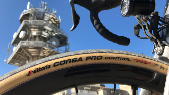 Vittoria Corsa Pro Control endurance road cycling tire tyre