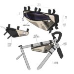 Décathlon présente de nouvelles sacoches vélo pour le bikepacking nouvelle ligne sacoches velo bikepacking Decathlon ADVT500