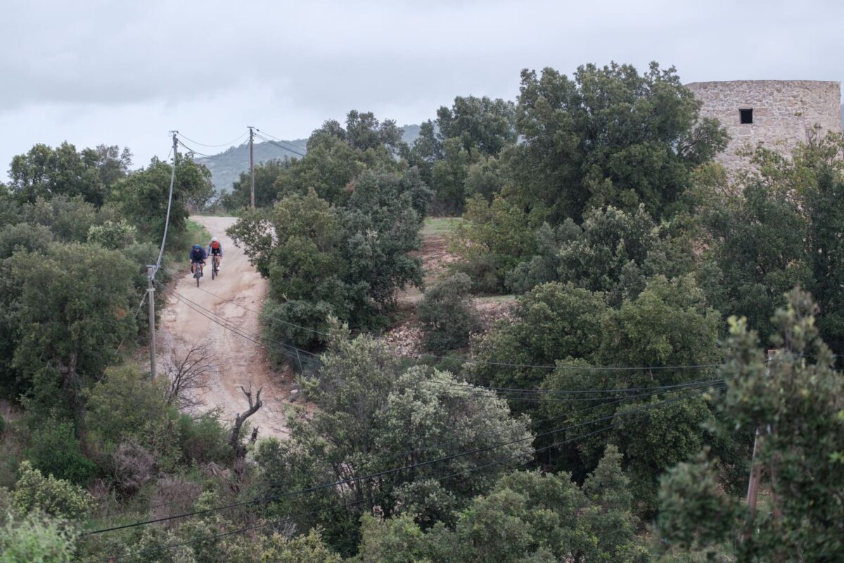 Gravel électrique dans le massif des Maures