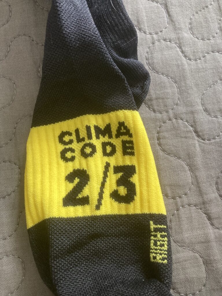 clima code Assos chaussettes