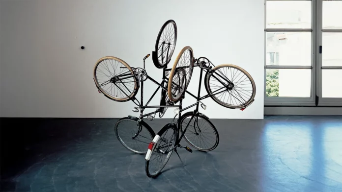 Gabriel Orozco - Four Bicycles (There is Always One Direction) - 1994 MoMA