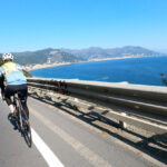 Un BRM 200 sur la Riviera italienne en fixie et single speed BRM Riviera