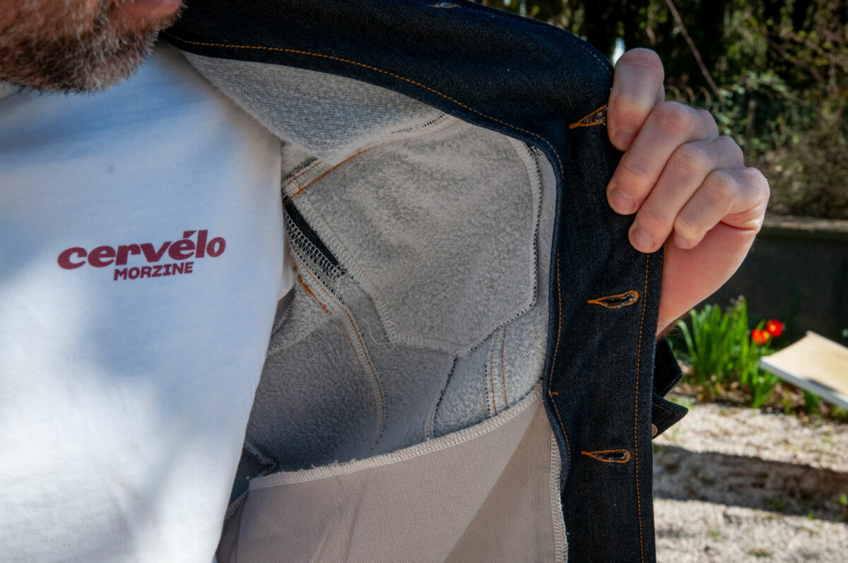 Veste denim Santini