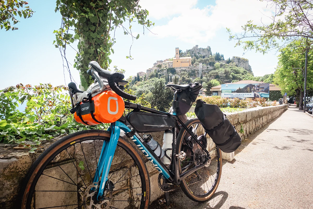 le sustème Aeroe sur les pistes de la vélo-route de la Méditerrannée