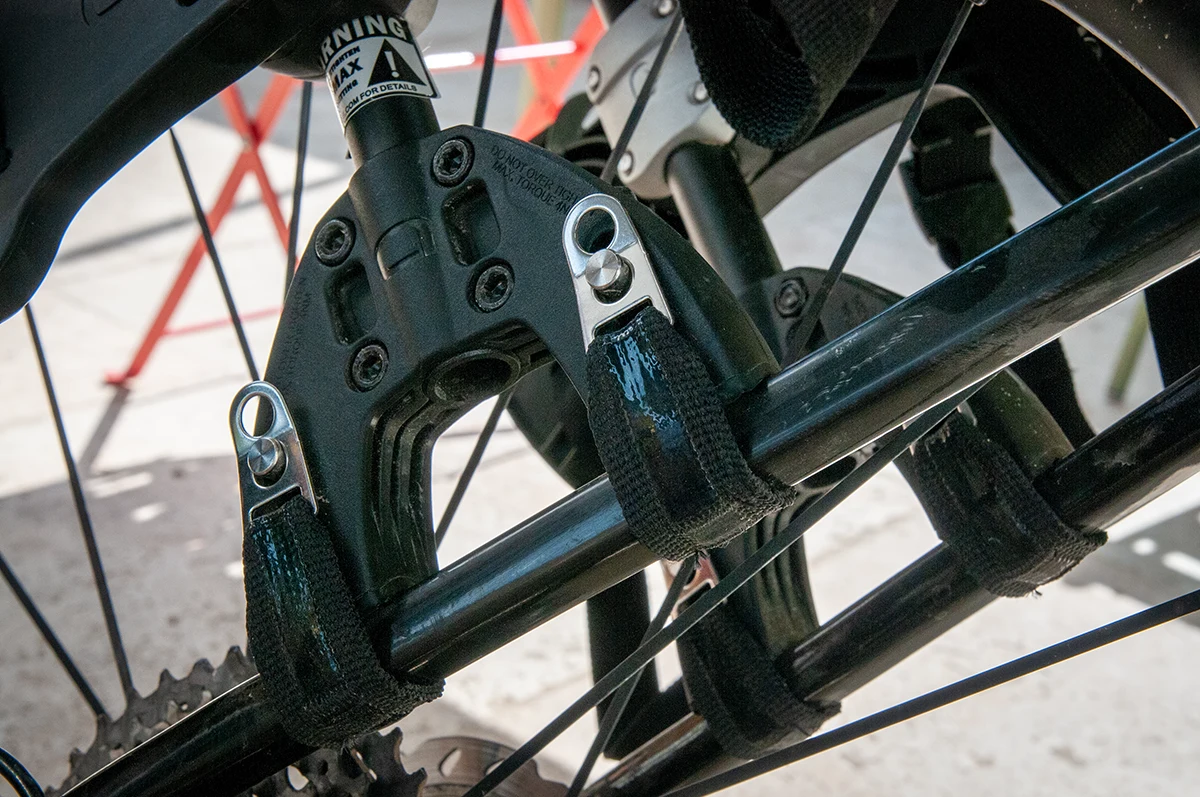 Test du porte-bagage Aeroe Spider Rear Rack