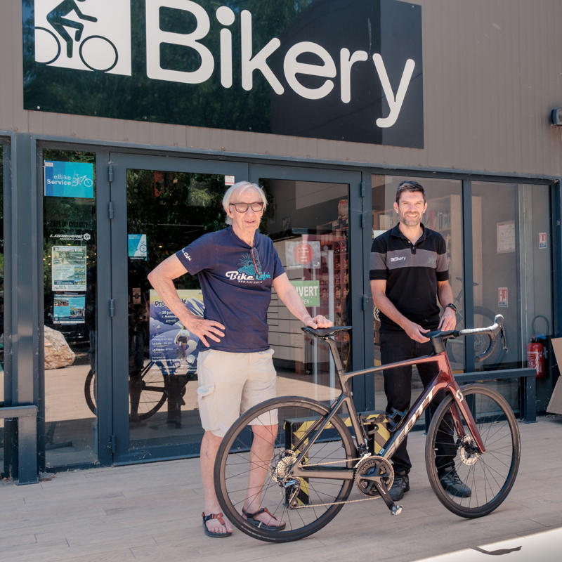 Vélo Scott chez Bikery