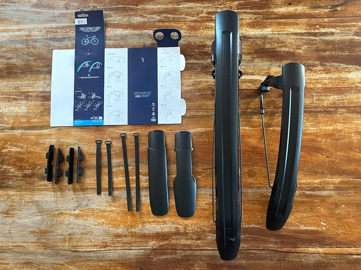 Ensemble de garde-boue BBB DiscGuard set