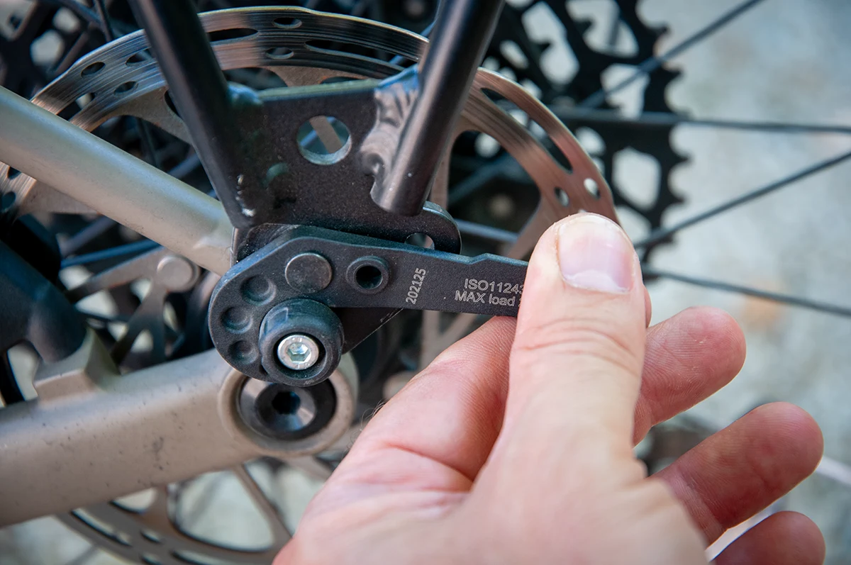 Porte-bagages ORTLIEB Quick-Rack : fixation rapide