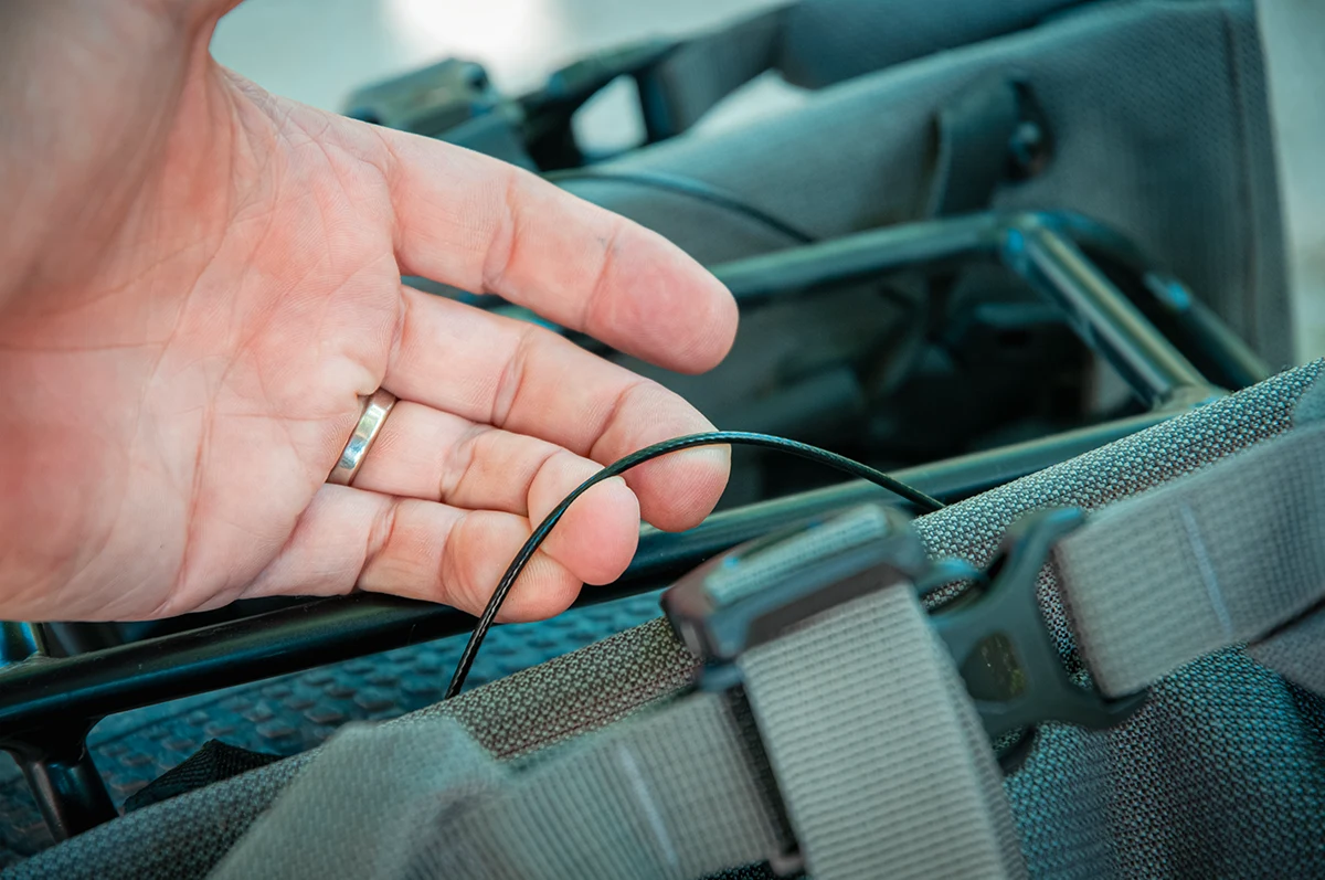 Sacoches Back-Roller Urban : déverrouillage rapide