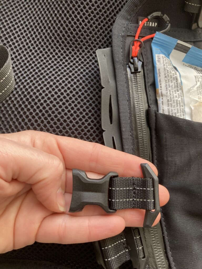 Sangles avant repositionnable en hauteur