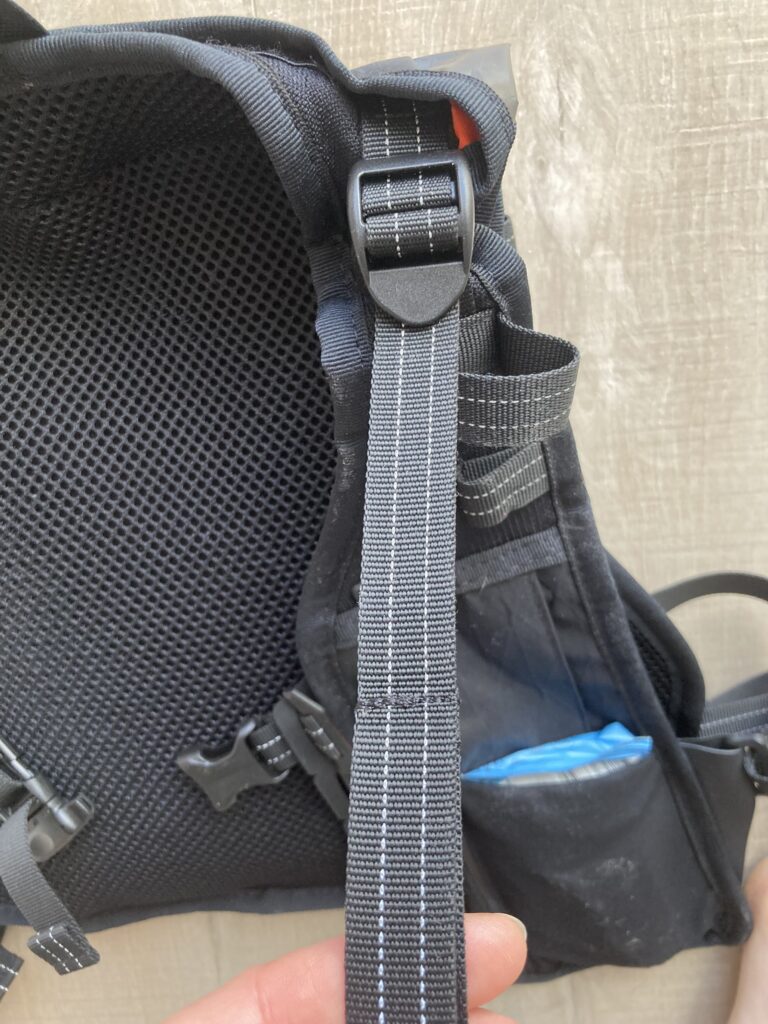Sangles de réglage de la hauteur du sac Restrap race hydration vest