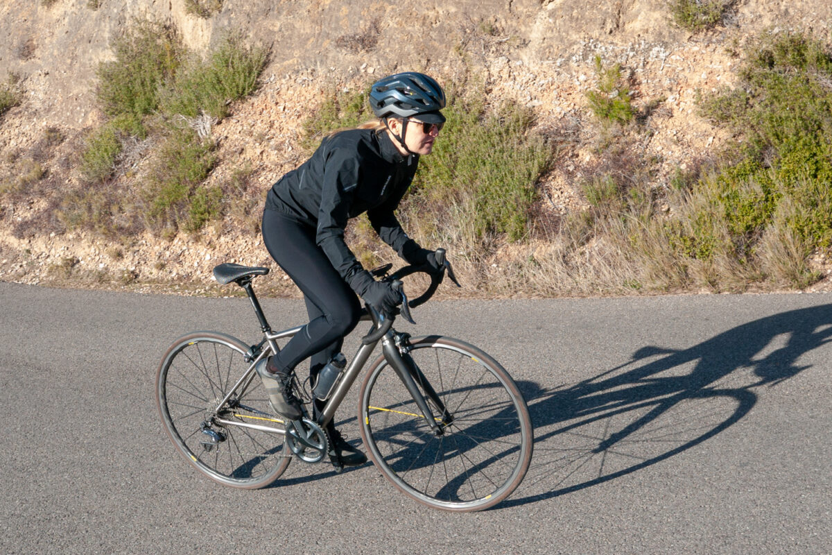 Gorewear winter women cycling kit climb