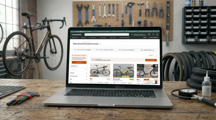 Campsider.com vélos neufs et d'occasion vendus par des professionnels
