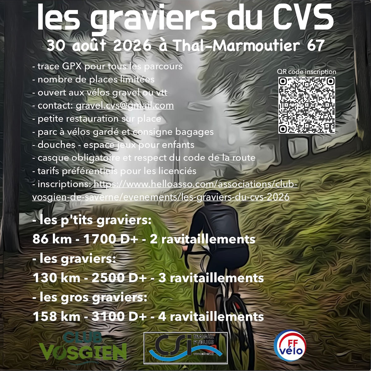 les graviers du CVS 2026